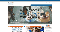 Desktop Screenshot of marriottvacationsworldwide.com